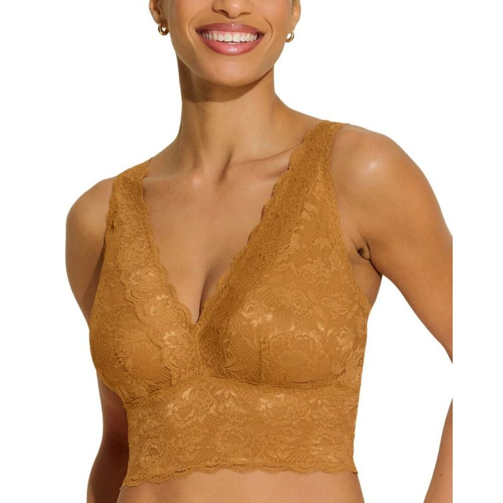 Cosabella Womens  Never Say Never Plunge Longline Curvy Bralette